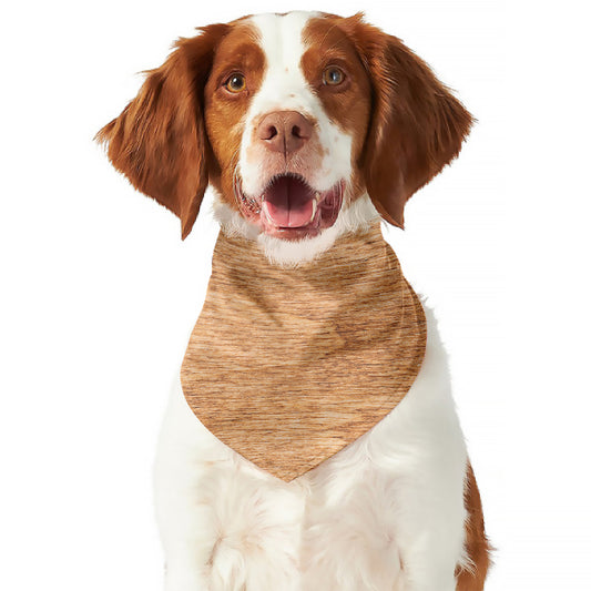 Irish Four Leaf Clovers Wood Print Dog Bandana