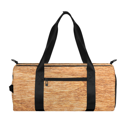Irish Four Leaf Clovers Wood Print Gym Bag