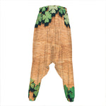 Irish Four Leaf Clovers Wood Print Hammer Pants