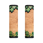 Irish Four Leaf Clovers Wood Print Handle Covers