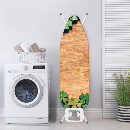 Irish Four Leaf Clovers Wood Print Ironing Board Cover