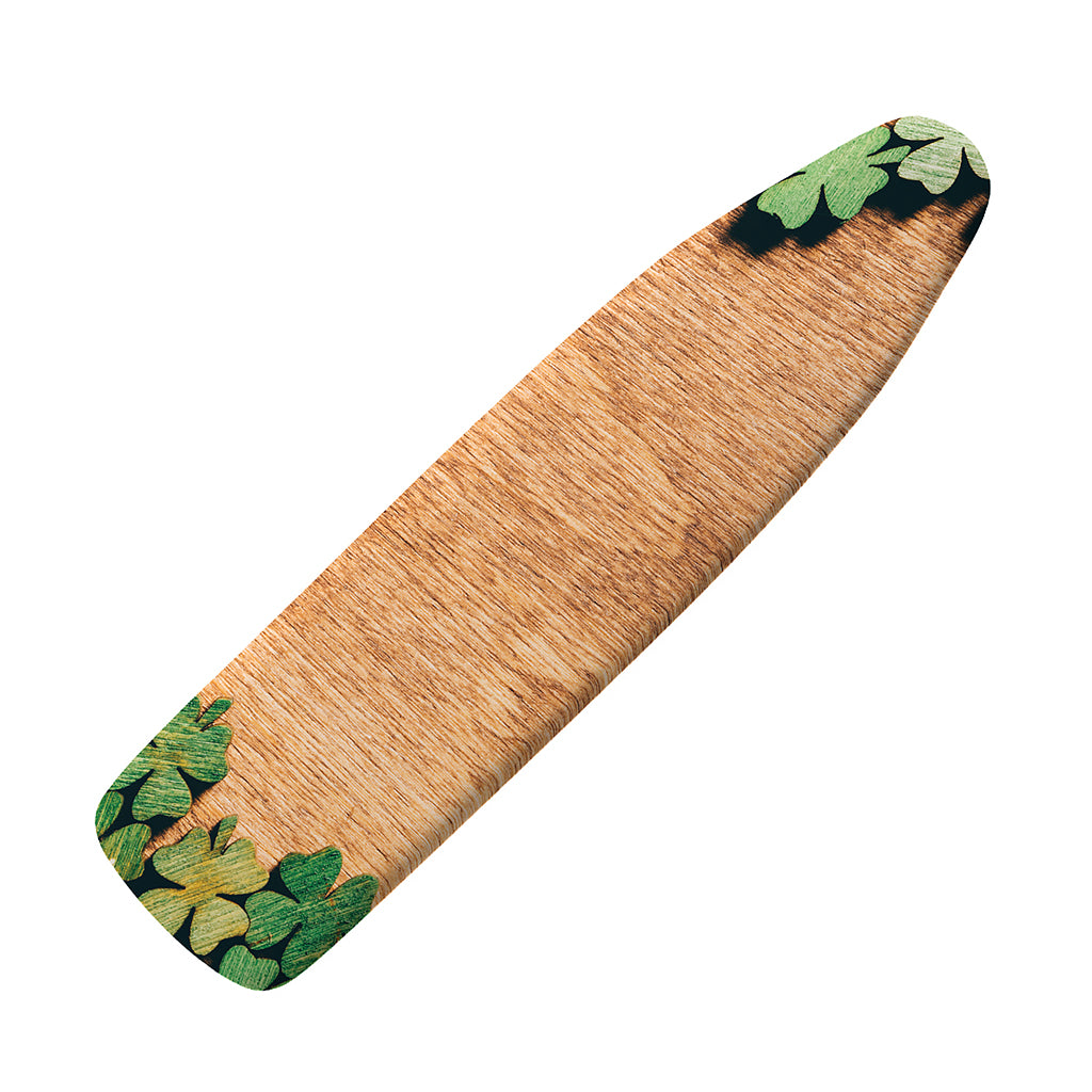 Irish Four Leaf Clovers Wood Print Ironing Board Cover
