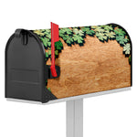 Irish Four Leaf Clovers Wood Print Mailbox Cover