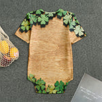 Irish Four Leaf Clovers Wood Print Men's Bodysuit