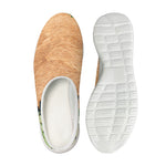 Irish Four Leaf Clovers Wood Print Mesh Casual Shoes