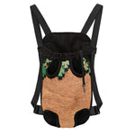 Irish Four Leaf Clovers Wood Print Pet Carrier Backpack
