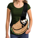 Irish Four Leaf Clovers Wood Print Pet Sling Carrier