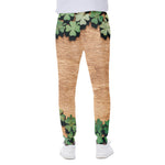 Irish Four Leaf Clovers Wood Print Scuba Joggers