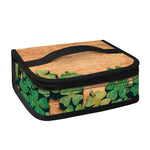 Irish Four Leaf Clovers Wood Print Small Lunch Bag
