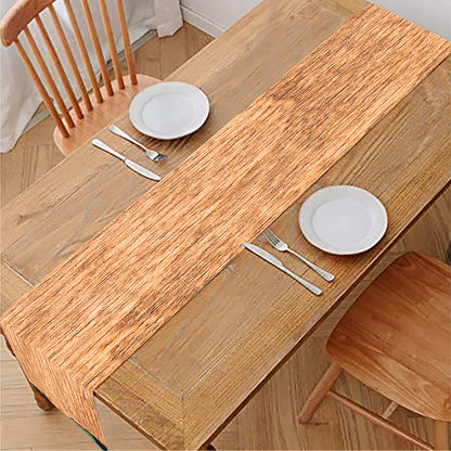 Irish Four Leaf Clovers Wood Print Table Runner