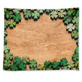Irish Four Leaf Clovers Wood Print Tapestry