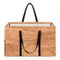 Irish Four Leaf Clovers Wood Print Utility Tote Bag