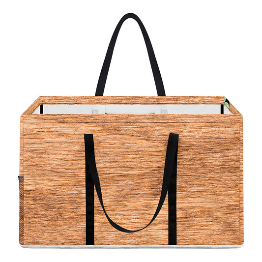Irish Four Leaf Clovers Wood Print Utility Tote Bag