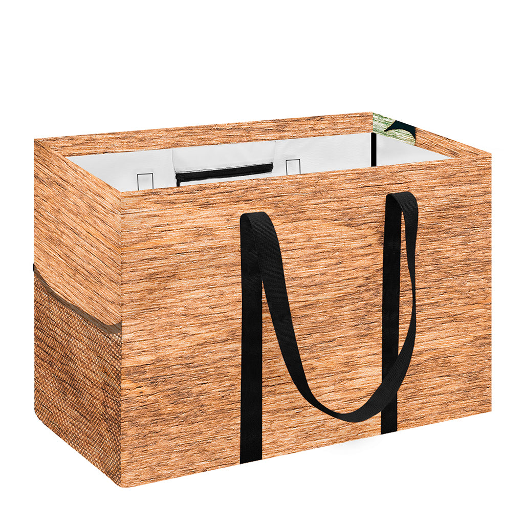 Irish Four Leaf Clovers Wood Print Utility Tote Bag