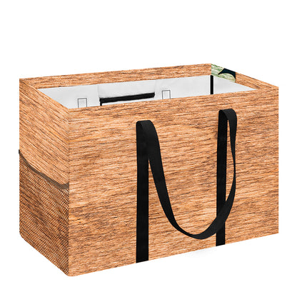 Irish Four Leaf Clovers Wood Print Utility Tote Bag