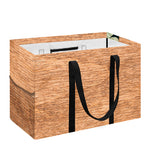 Irish Four Leaf Clovers Wood Print Utility Tote Bag