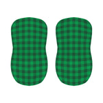 Irish Green Buffalo Check Pattern Print Bar Stool Covers