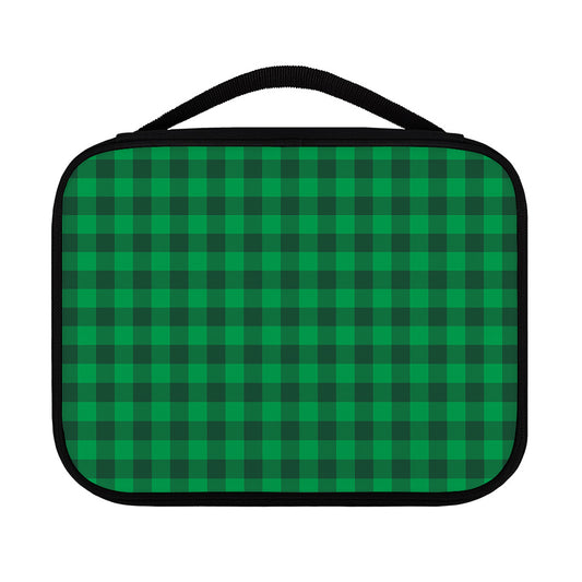 Irish Green Buffalo Check Pattern Print Classic Bible Case