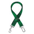 Irish Green Buffalo Check Pattern Print Dog Seat Belt