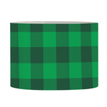 Irish Green Buffalo Check Pattern Print Drum Lamp Shade