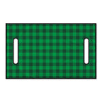 Irish Green Buffalo Check Pattern Print Golf Cart Seat Cover