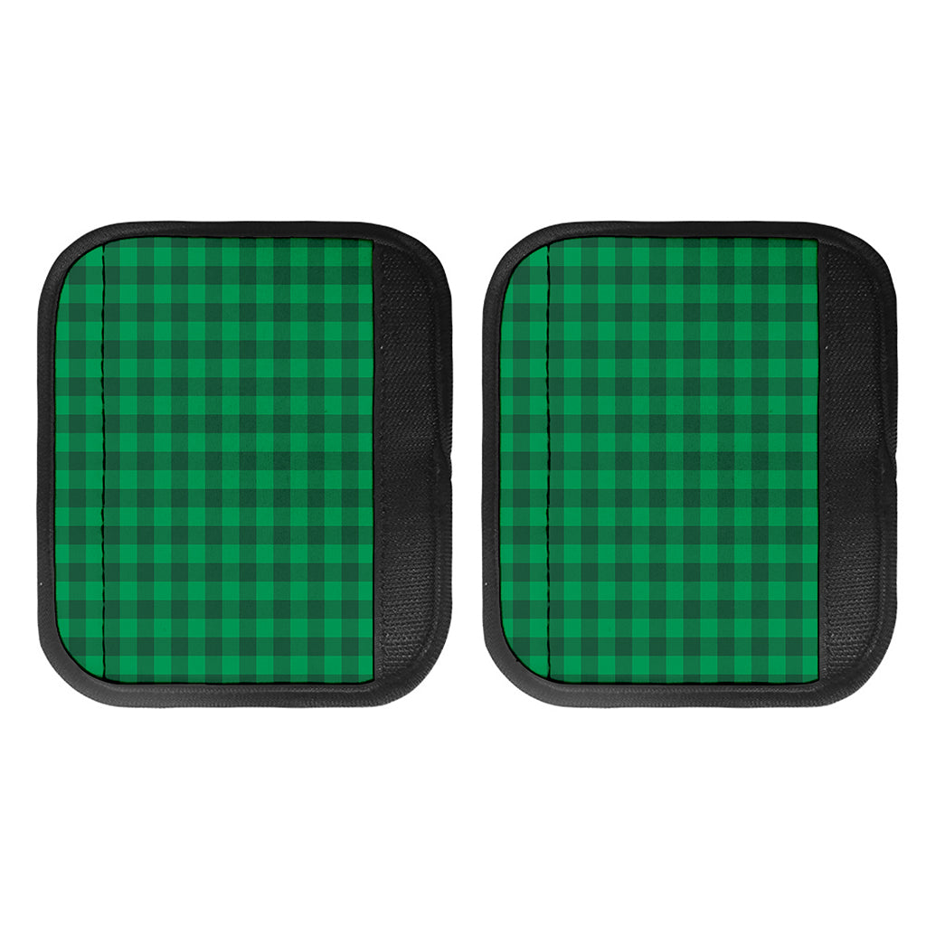 Irish Green Buffalo Check Pattern Print Handle Covers