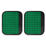 Irish Green Buffalo Check Pattern Print Handle Covers