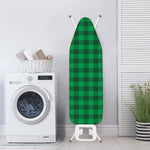 Irish Green Buffalo Check Pattern Print Ironing Board Cover