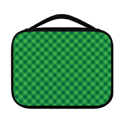 Irish Green Buffalo Plaid Print Classic Bible Case