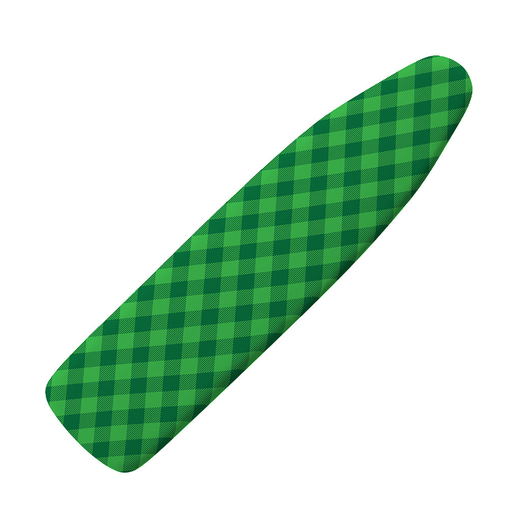 Irish Green Buffalo Plaid Print Ironing Board Cover