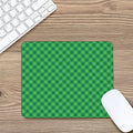Irish Green Buffalo Plaid Print Mouse Pad