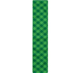 Irish Green Buffalo Plaid Print Table Runner