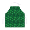 Irish Leaf St. Patrick's Day Print Adjustable Apron