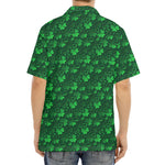 Irish Leaf St. Patrick's Day Print Aloha Shirt