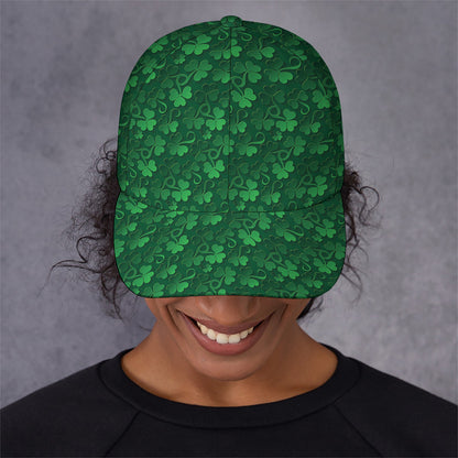 Irish Leaf St. Patrick's Day Print Baseball Cap