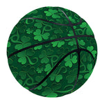 Irish Leaf St. Patrick's Day Print Basketball