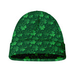 Irish Leaf St. Patrick's Day Print Beanie