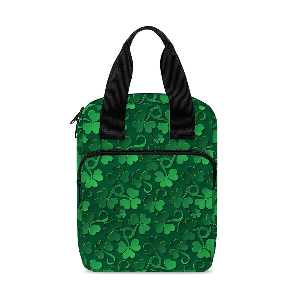 Irish Leaf St. Patrick's Day Print Bible Tote Bag