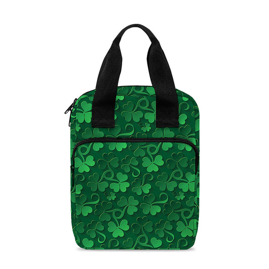 Irish Leaf St. Patrick's Day Print Bible Tote Bag