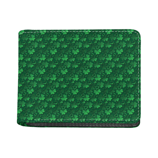 Irish Leaf St. Patrick's Day Print Bifold Wallet