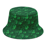 Irish Leaf St. Patrick's Day Print Bucket Hat
