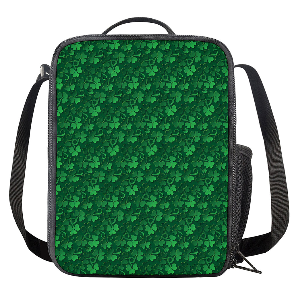 Irish Leaf St. Patrick's Day Print Crossbody Lunch Bag