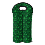 Irish Leaf St. Patrick's Day Print Double Neoprene Wine Tote