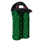 Irish Leaf St. Patrick's Day Print Double Neoprene Wine Tote