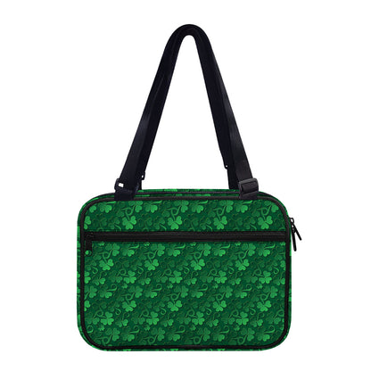 Irish Leaf St. Patrick's Day Print Double Strap Bible Bag