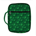 Irish Leaf St. Patrick's Day Print Front Pocket Bible Bag