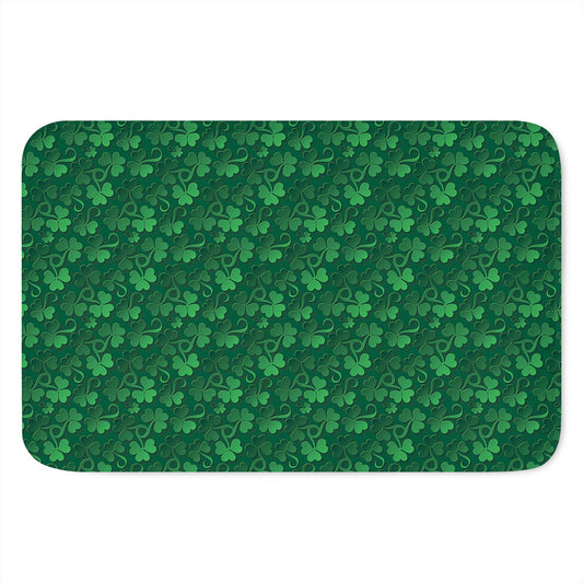 Irish Leaf St. Patrick's Day Print Indoor Door Mat