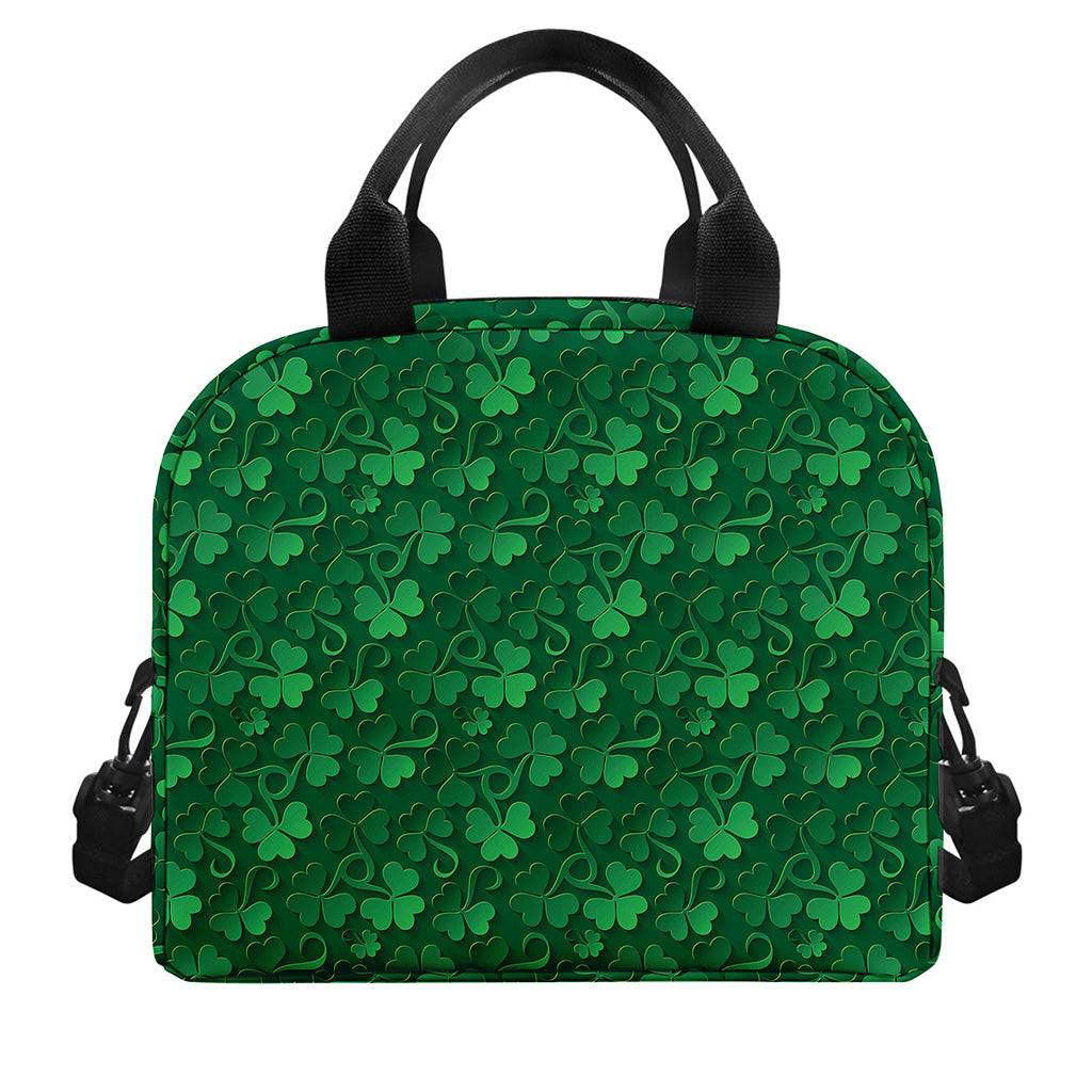 Irish Leaf St. Patrick's Day Print Insulated Lunch Bag
