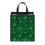 Irish Leaf St. Patrick's Day Print Insulated Lunch Tote