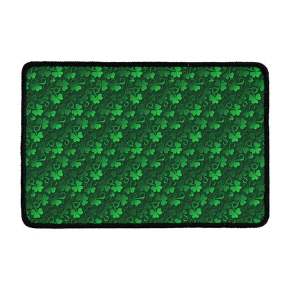 Irish Leaf St. Patrick's Day Print Kitchen Mat